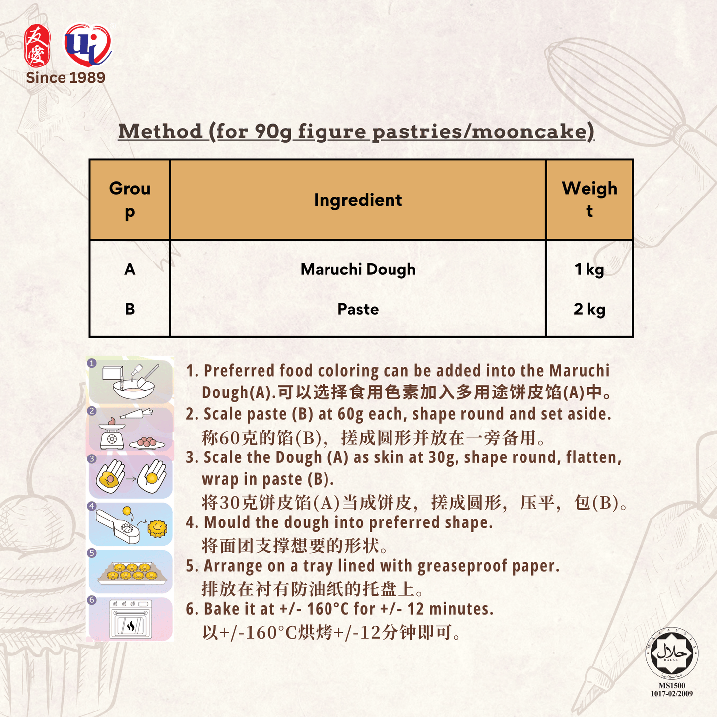 Yu-Ai Maruchi Dough 多用途饼皮馅