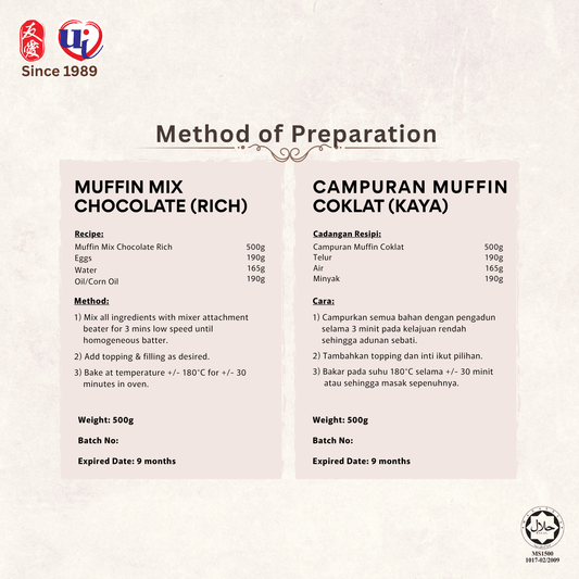 Muffin Mix (Chocolate Rich)