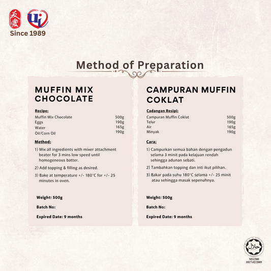 Muffin Mix (Chocolate)