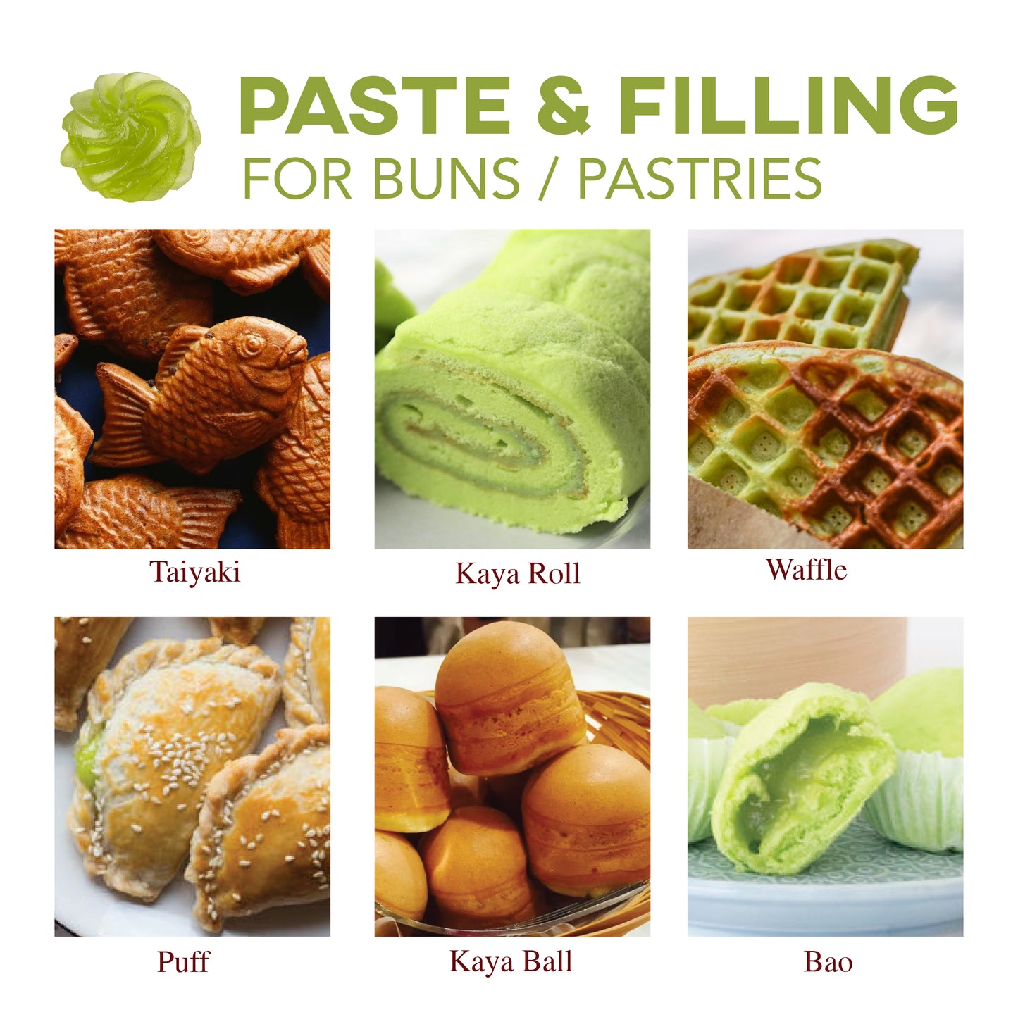 Pandan Kaya Filling