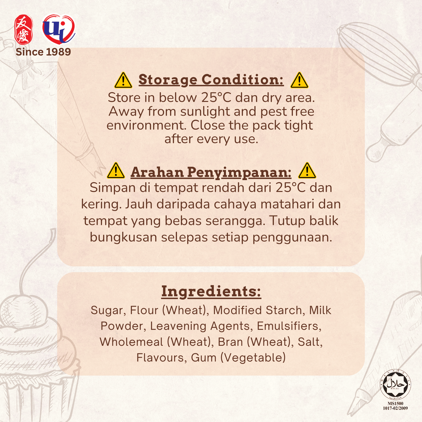 Muffin Mix (Wholemeal)