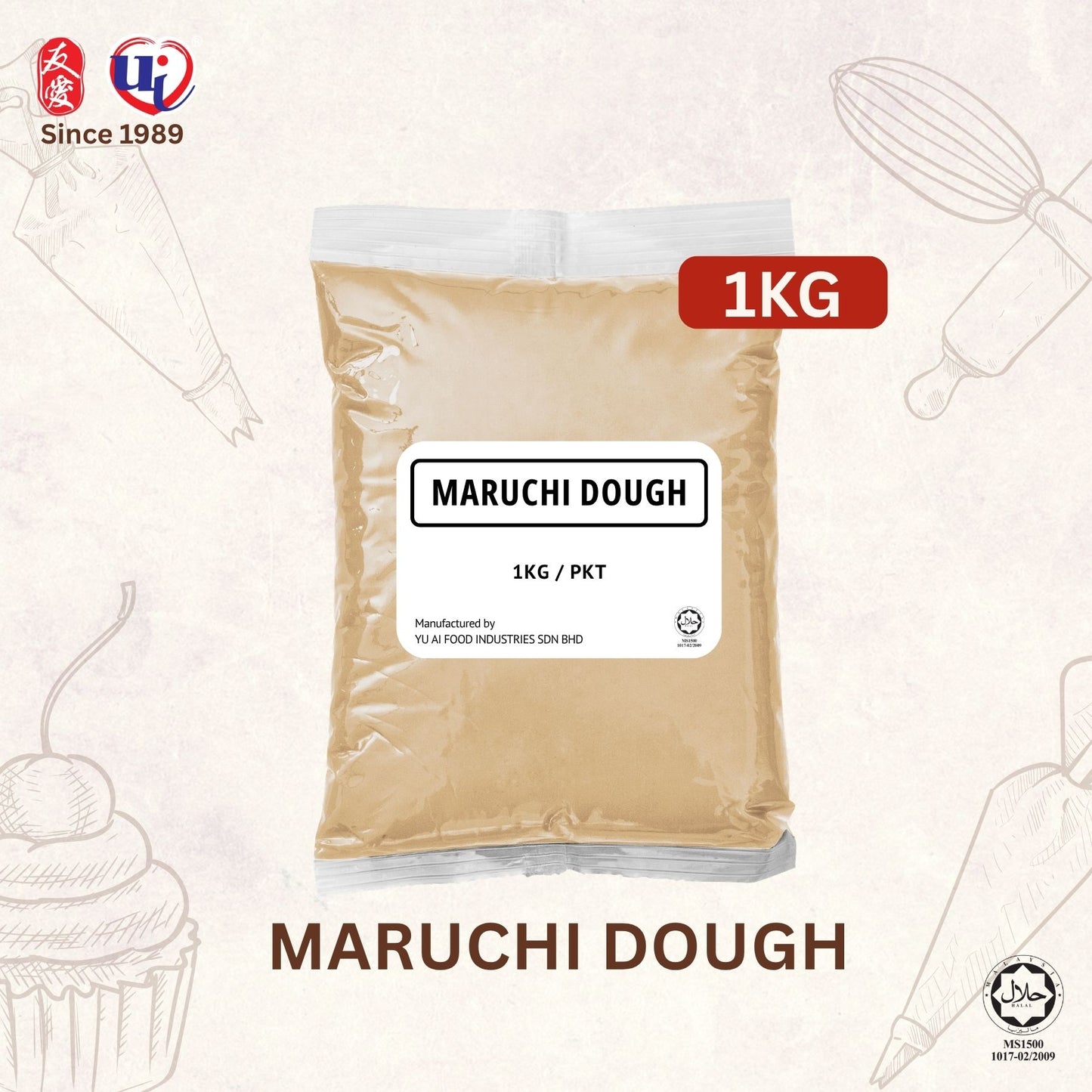 Yu-Ai Maruchi Dough 多用途饼皮馅