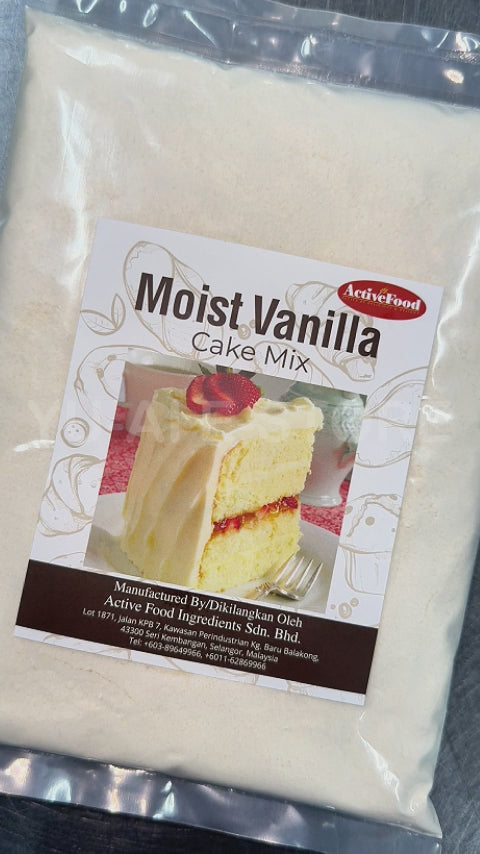 Moist Vanilla Cake Mix