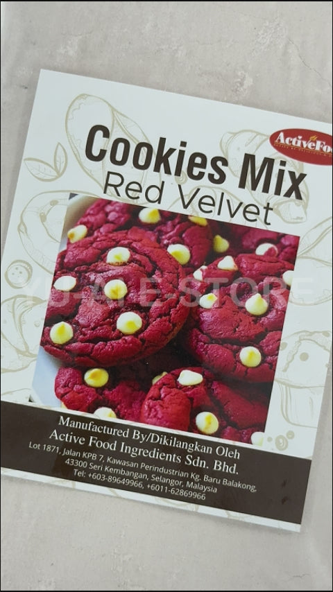 Red Velvet Cookies Mix